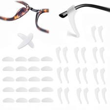 10 Pairs Adhesive Nose Pads+Ear Hooks Compati...