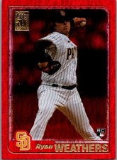 RYAN WEATHERS 2021 TOPPS ARCHIVES #237 2001 TOPPS RED HOT FOIL /50 (RC)