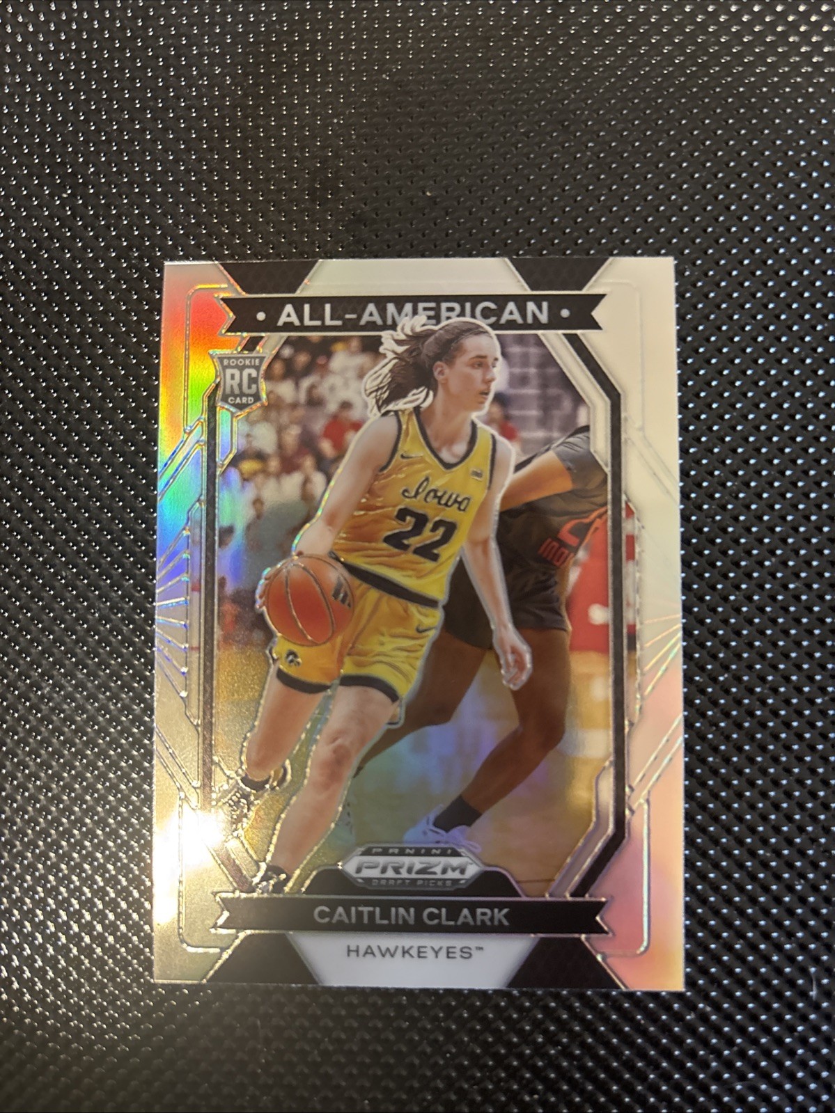 Caitlin Clark Rookie Card 2024 Panini Prizm Draft Picks All American