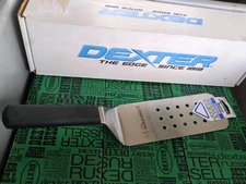 Dexter Russell P94857 Basics 8X3 Perforated Turner Black Handle 31647B Qty-1 New