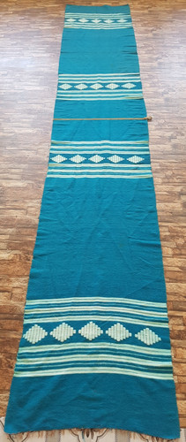 Vintage Handmade Traditional Lovely geometric Kilim Floor Rug Carpet 420x148 cm