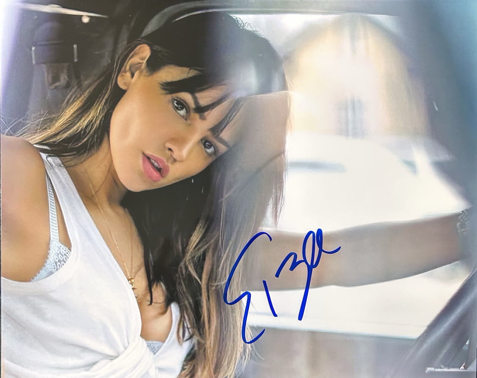 Eiza Gonzalez hand signed autograph 8x10 photo w/Hologram COA