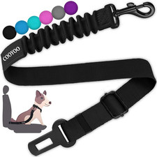 Dog Seat Belt, Durability Retractable Dog Car Harness Adjustable Dog Seat Belt f