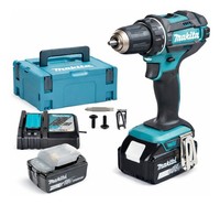 Makita Akku-Bohrschrauber 18V, DDF482RFJ, 62 Nm, 2 X 3 Ah Li-Ion In Makpac 2