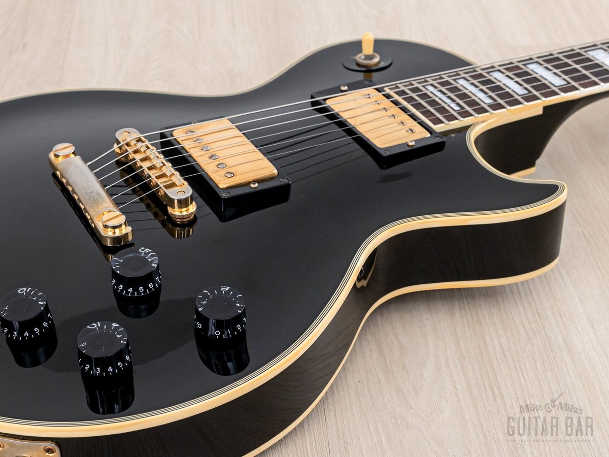 1990 Orville by Gibson Les Paul Custom Black Beauty LPC-EB w/ 490