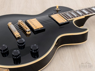 1990 Orville by Gibson Les Paul Custom Black Beauty LPC-EB w/ 490