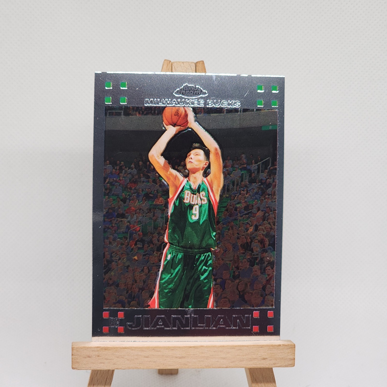 2007-08 Topps Chrome Yi Jianlian #135 RC