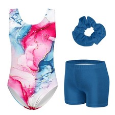 TUONROAD Leotards for Girls Gymnastics with Matching 8-9 Years, A1 Blue