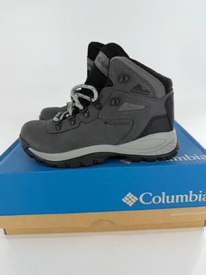Columbia Newton Ridge Plus Waterproof Quarry Cool Wave Grey Womens Size 6 NIB