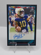 2021 Leaf Memories - 1992 Autographs Spectrum Platinum #BG-JS1 Jeff Sims #/50
