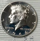 1964 Kennedy Half Accent Hair Ddo