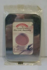 General Foods International Coffees Photo Holder Magnet Silver 25th Anniversary 