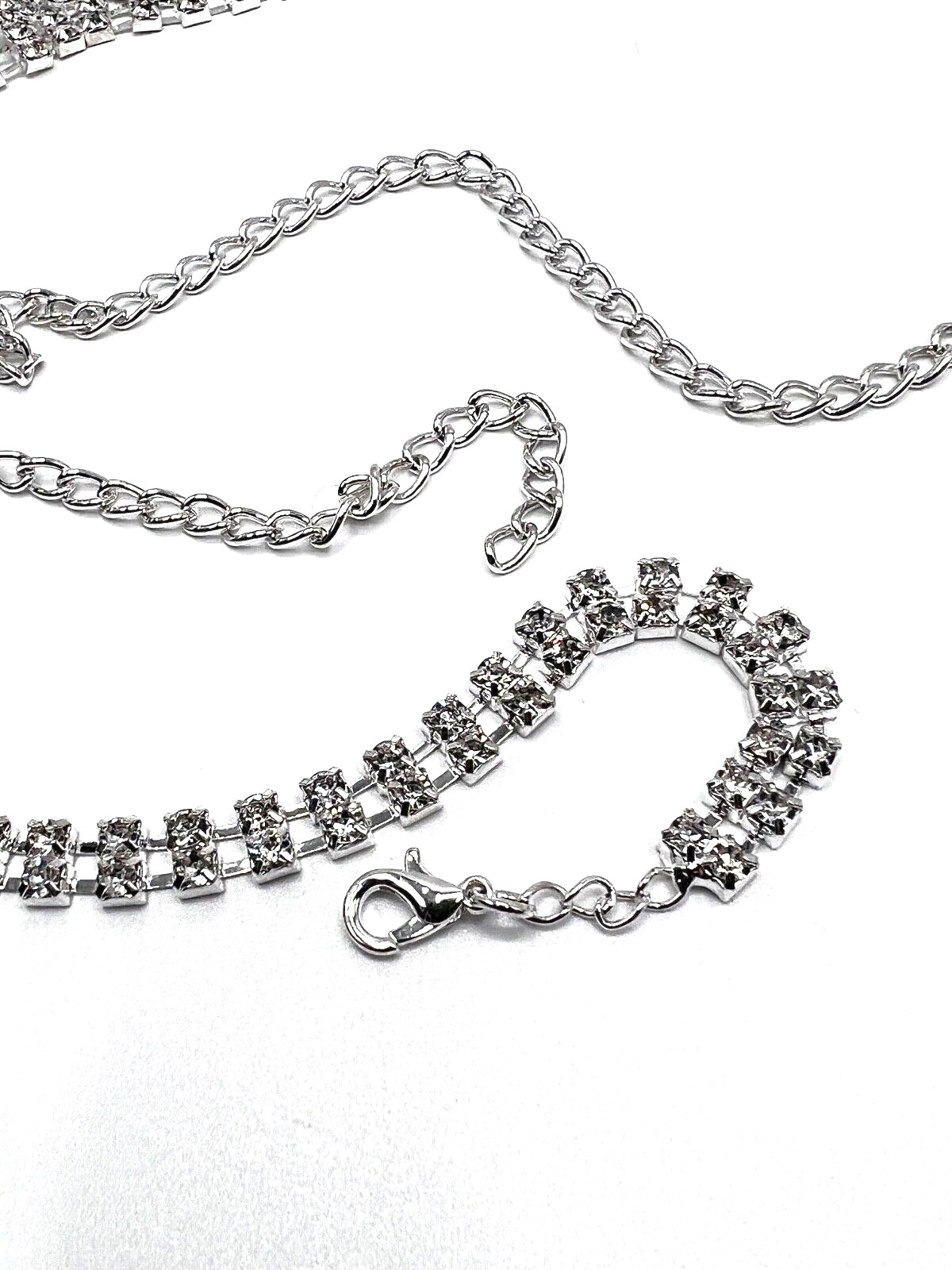 Unique Sexy Openwork Adjustable Rhinestone String… - image 6