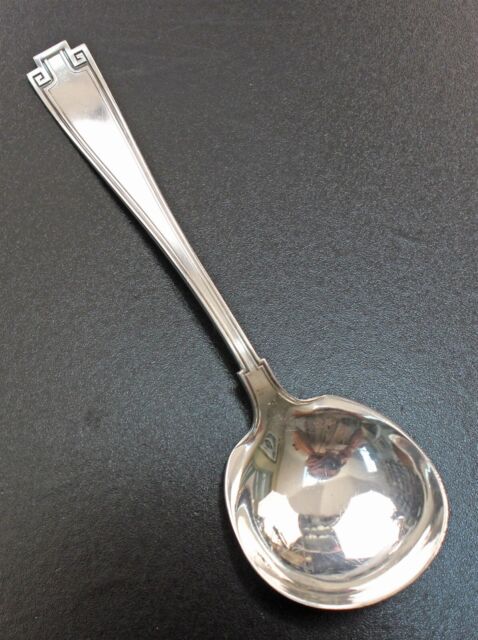 Gorham Sterling Etruscan Bouillon Spoons