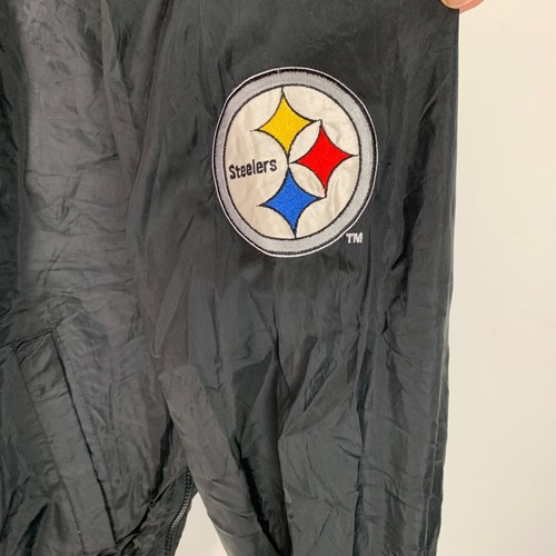 Chalk Line Pittsburgh Steelers Football Nylon V-Ausschnitt Pullover Herren Gr. XL - Bild 7 von 13
