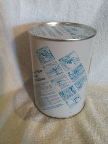 Aceite de motor de alta resistencia vintage Valvoline para todo clima lata de papel de cuarto completo - Imagen 3 de 5