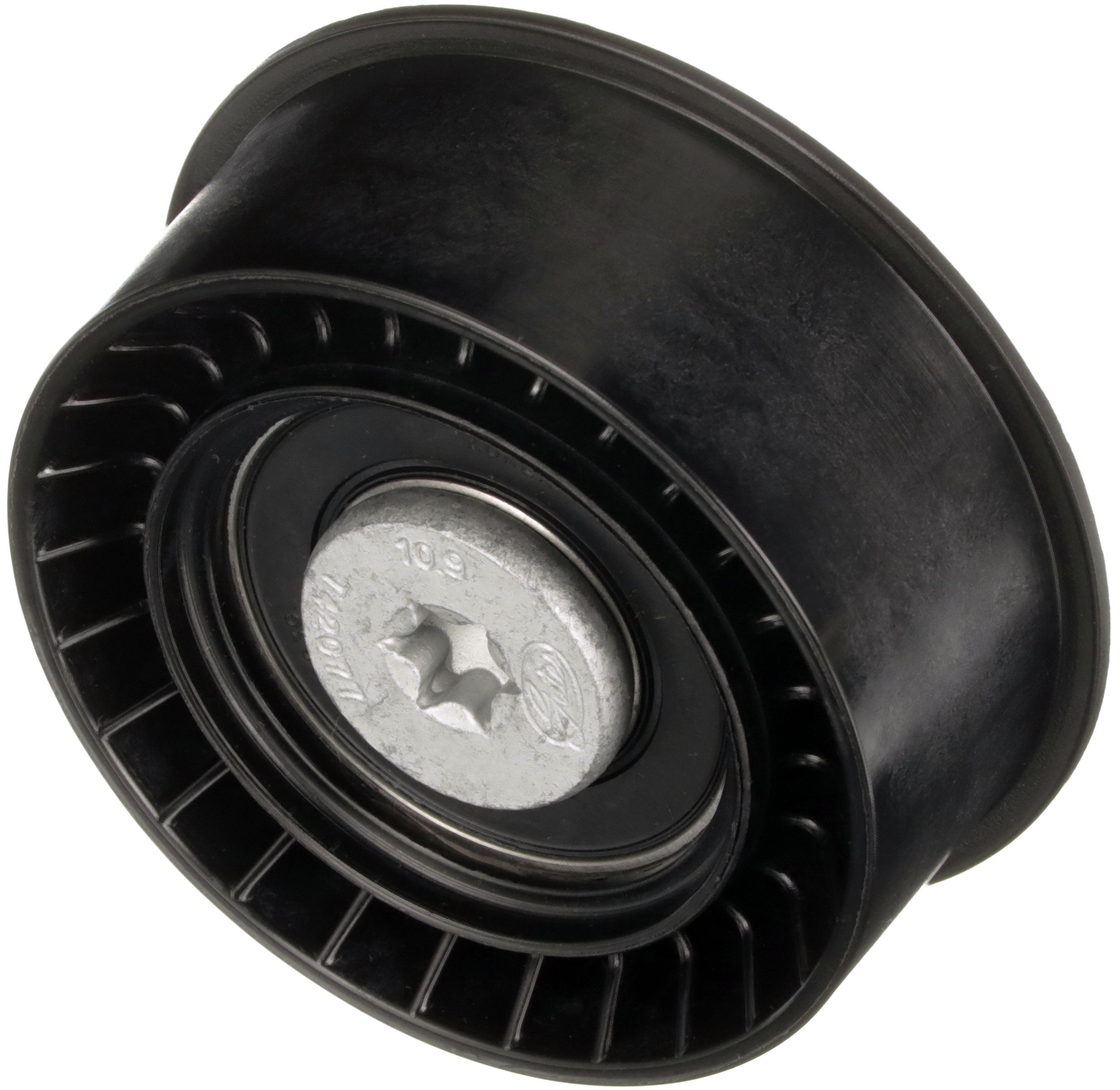 Left GATES T42077 Deflection/Guide Pulley, timing belt for CHEVROLET,DAEWOO,OPEL