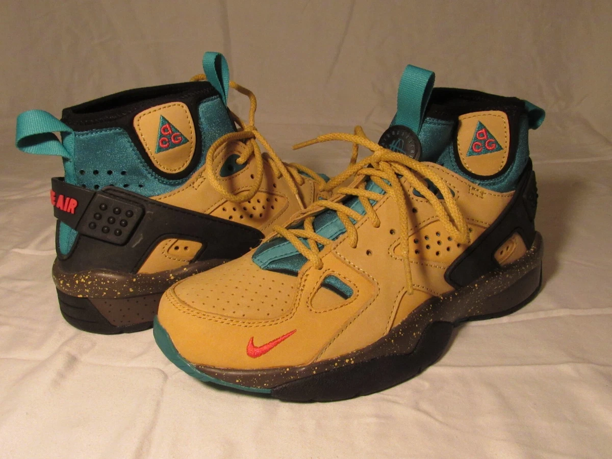 Men’s Nike Air Huarache Shoes Mowabb Blue Orange Tan size 9.5 A Mowabb-Inspired Nike Air Huarache Is Releasing This Month main image 2