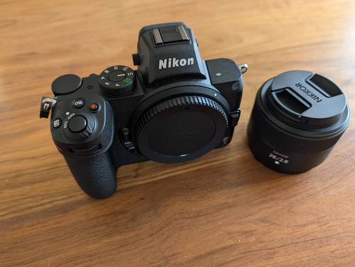 Nikon Z5 Full Frame Mirrorless Camera + 28mm f/2.8 - Low Shutter!