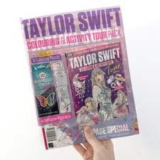 Taylor Swift Colouring & Activity Tour Pack Magazine Colouring Pencils Postcards