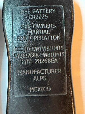 Pair OEM Nissan Keyless Remote Entry Fobs - CWTWB1U415, 28268-ZT03A - Tested, Batteries Included-787452