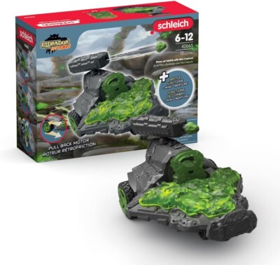 Schleich  Eldrador 42665  Stein Düsenjet Fahrzeug mit Mini Creature, NEU & OVP