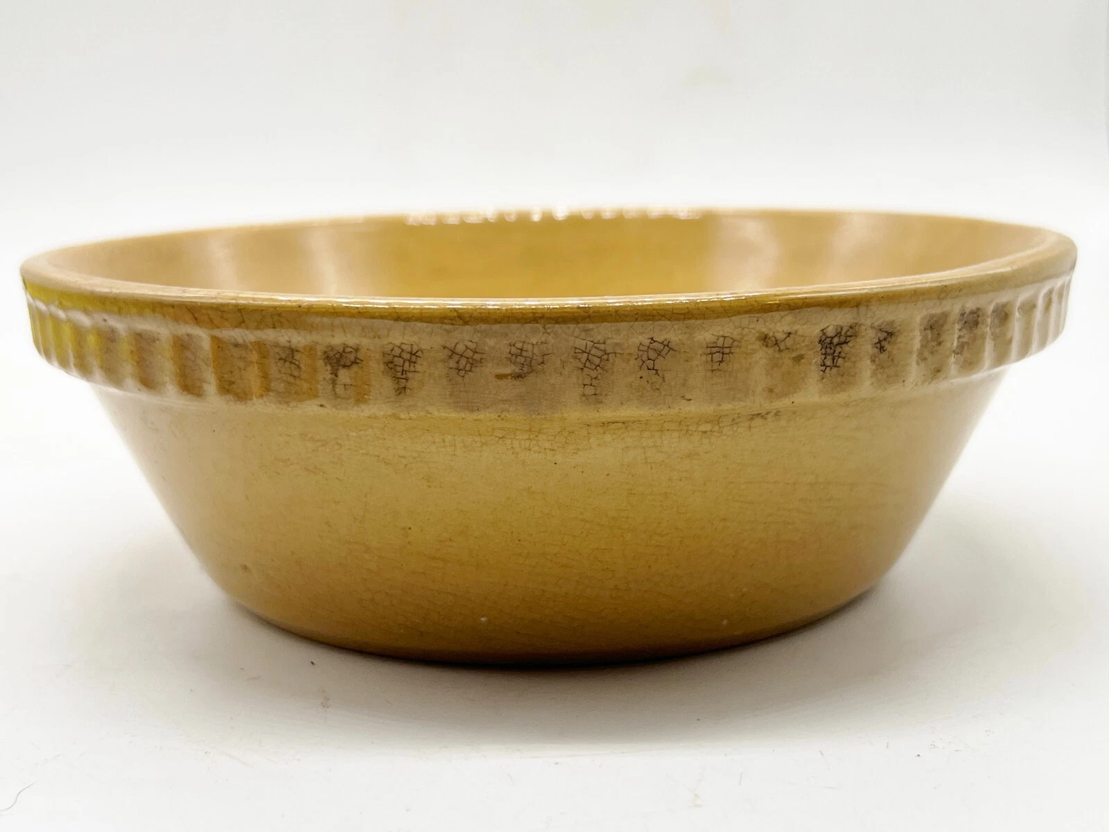VINTAGE 7" CERAMIC POTTERY PIE DISH COOKING KITCHENALIA