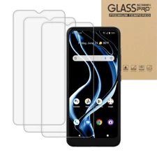 3PACK AT&T Fusion 5G Motivate 3 Tempered Glass Screen Protector