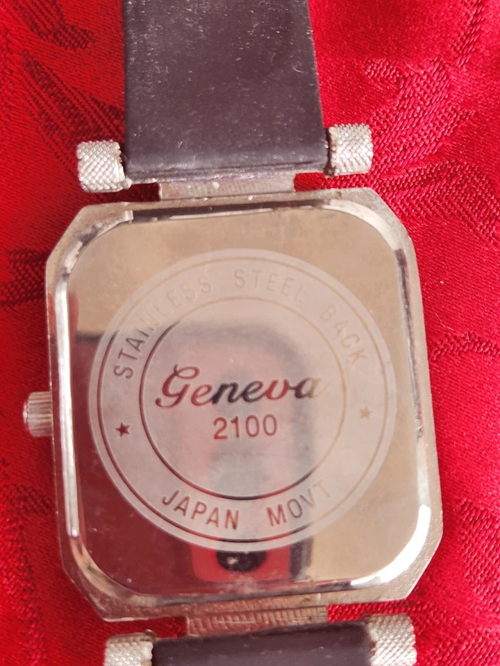 RELOJES HOMBRE GINEBRA INFORMALES IMPERMEABLES CARA GRANDE ESTILO ROMA *LEER Foto 4 de 4