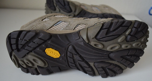 Merrell Women's Size 7.5 Moab Dusty Olive Vibram Hiking Shoes J88796 - Picture 9 of 11
