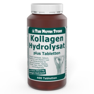 Kollagen Hydrolysat plus Tabletten 400 Tabletten - PZN: 06932897