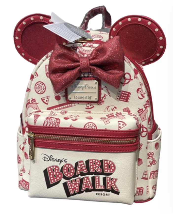 Loungefly Minnie Mini Backpack Minnie Mouse Backpack Leather