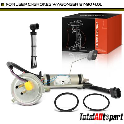 Gas Fuel Pump & Sender for Jeep Wrangler 1991 1992 1993 Comanche L4 2.5L L6 4.0L