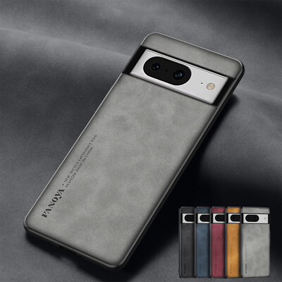 For Google Pixel 7 8 9 10 Pro XL Slim Shockproof Premium Leather TPU Case Cover