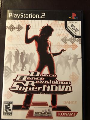 PS2 Dance Dance Revolution SuperNova Sony PlayStation 2 complete