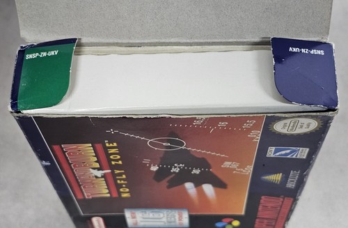 Turn And Burn No-Fly Zone Nintendo SNES PAL UKV - Picture 14 of 14