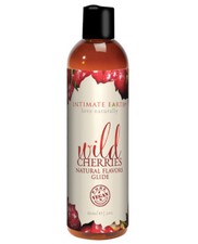Intimate Earth Natural Flavors Glide Wild Cherries 2 Oz