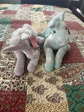 FAO Schwarz Unicorn and Pegasus Plush Toys