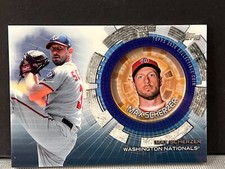 2020 Topps Update MAX SCHERZER Collectible Coin Card Relic Washington Nationals