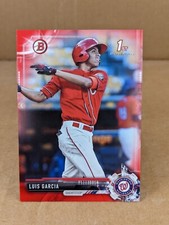 2017 Bowman Red Parallel Luis Garcia, 5/5