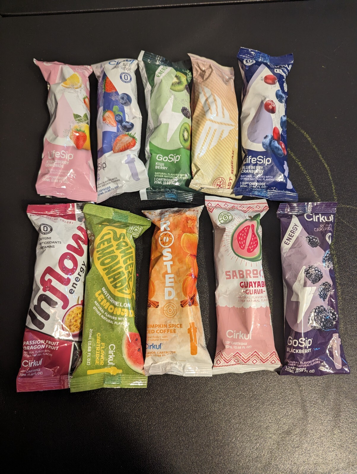 cirkul flavor cartridges lot of 10 eBay