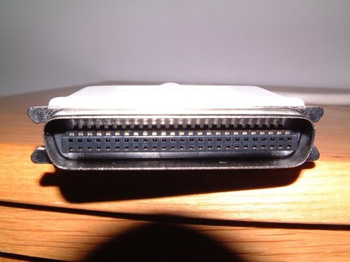 SCSI 2 50 Pin HD50 Male - Centronics C50 CN50 Male External Cable 2m - Photo 3/4