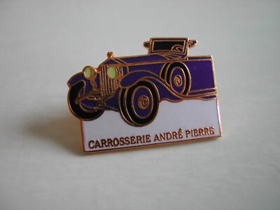 Antique TACOT Type ROLLS ROYCE Enameled Pin's Bodywork ANDRE PIERRE