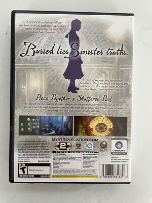 Myst 4 IV Revelation - Jeu Pc/Mac Dvd-Rom complet boîte