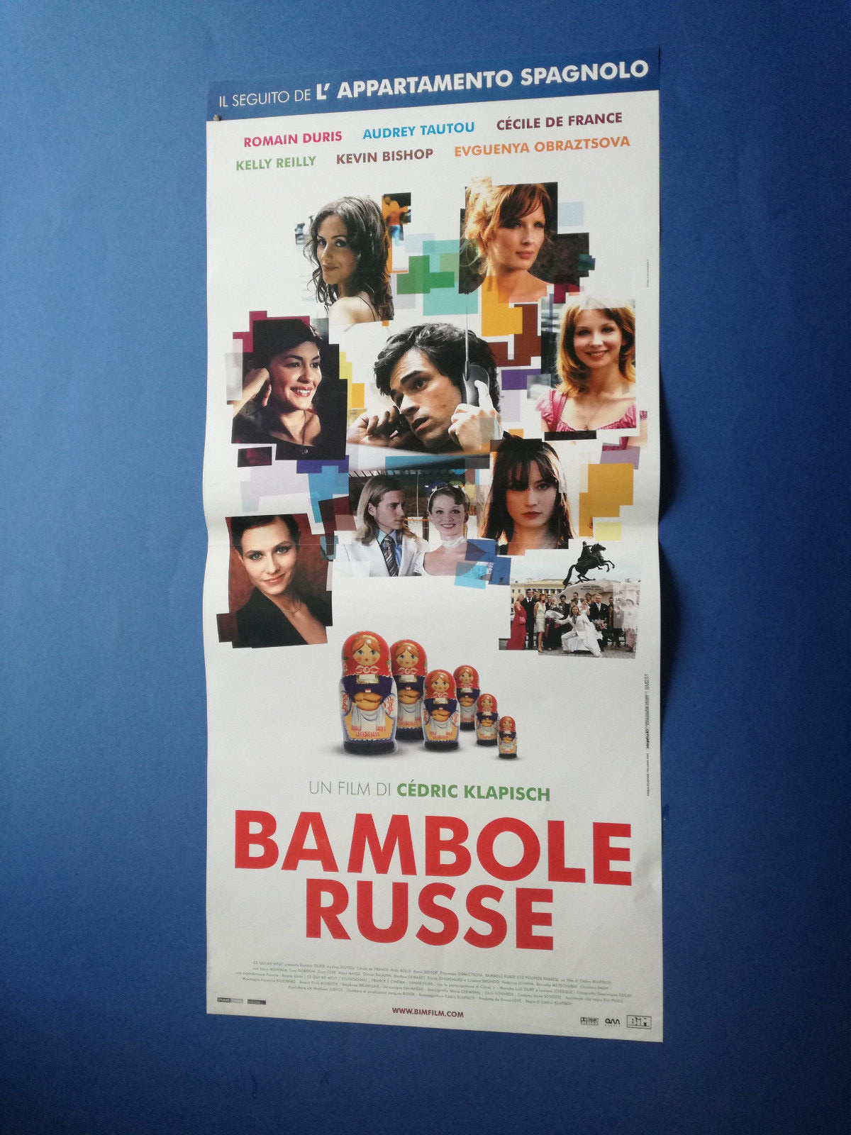 Locandina originale film Bambole russe (2005) - Regia di Cédric Klapisch