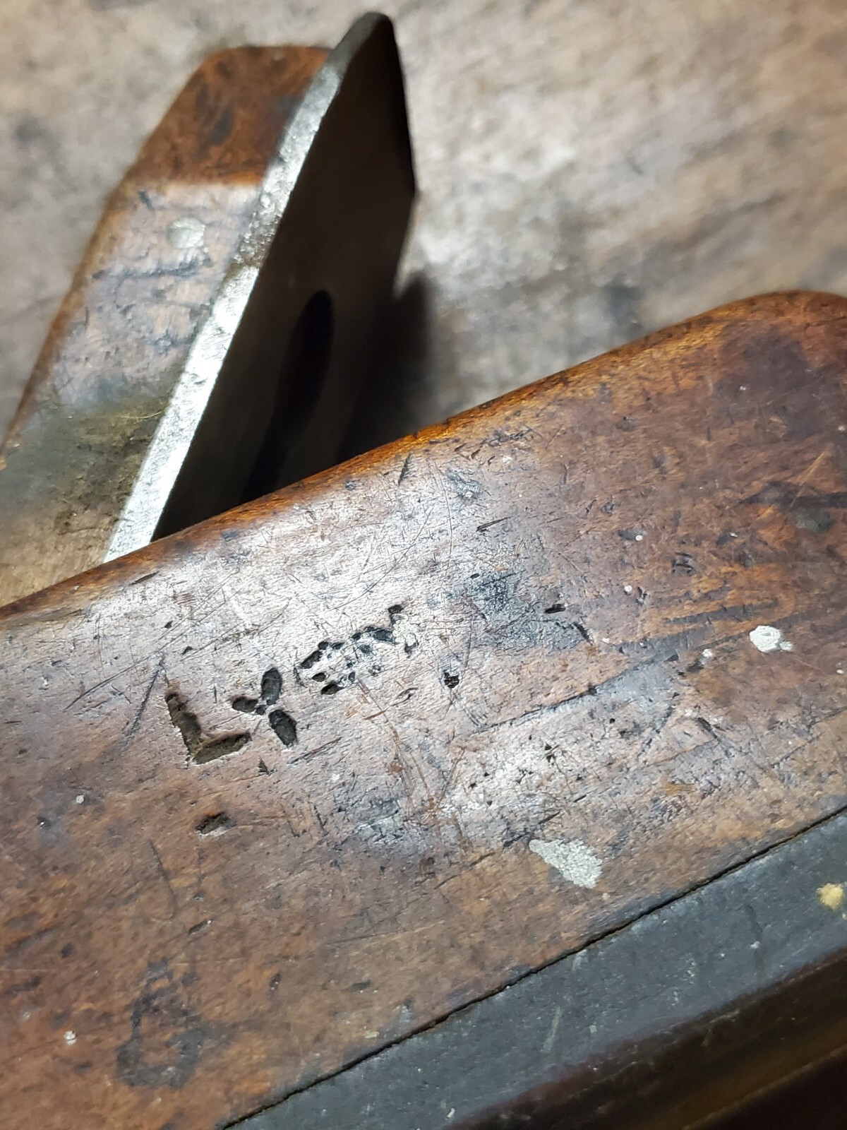 ANTIQUE VINTAGE WOOD HAND PLANE / LATHE TOOL 8" COFFIN SHAPED eBay