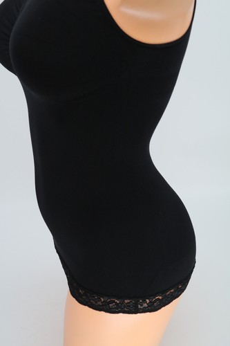 ♥Schlankstütz Mieder-Hüftkiller Top Gr. S 34/36 Schwarz *AR Bund* SK3,5♥ - Bild 9 von 10