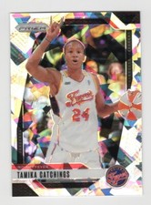 2024 Panini Prizm WNBA Ice Prizms #40 Tamika Catchings Indiana Fever