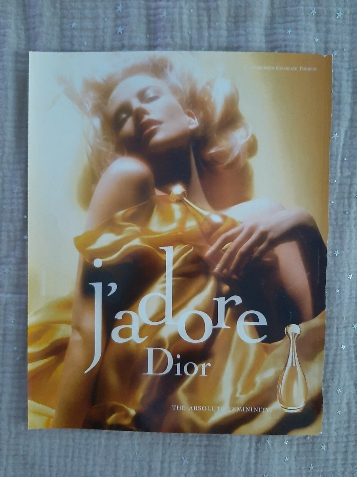 Publicité papier Parfum. Perfume Ad C. Dior J'adore de 2005 Ang
