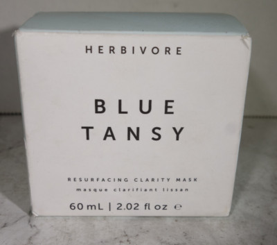 HERBIVORE BLUE TANSY Resurfacing Clarity Mask Pore Refining Full Size 2.02 oz